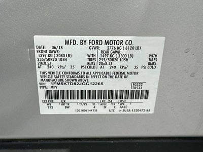 2018 Ford Explorer XLT