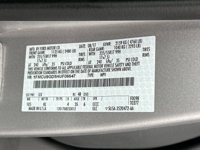 2017 Ford Escape SE