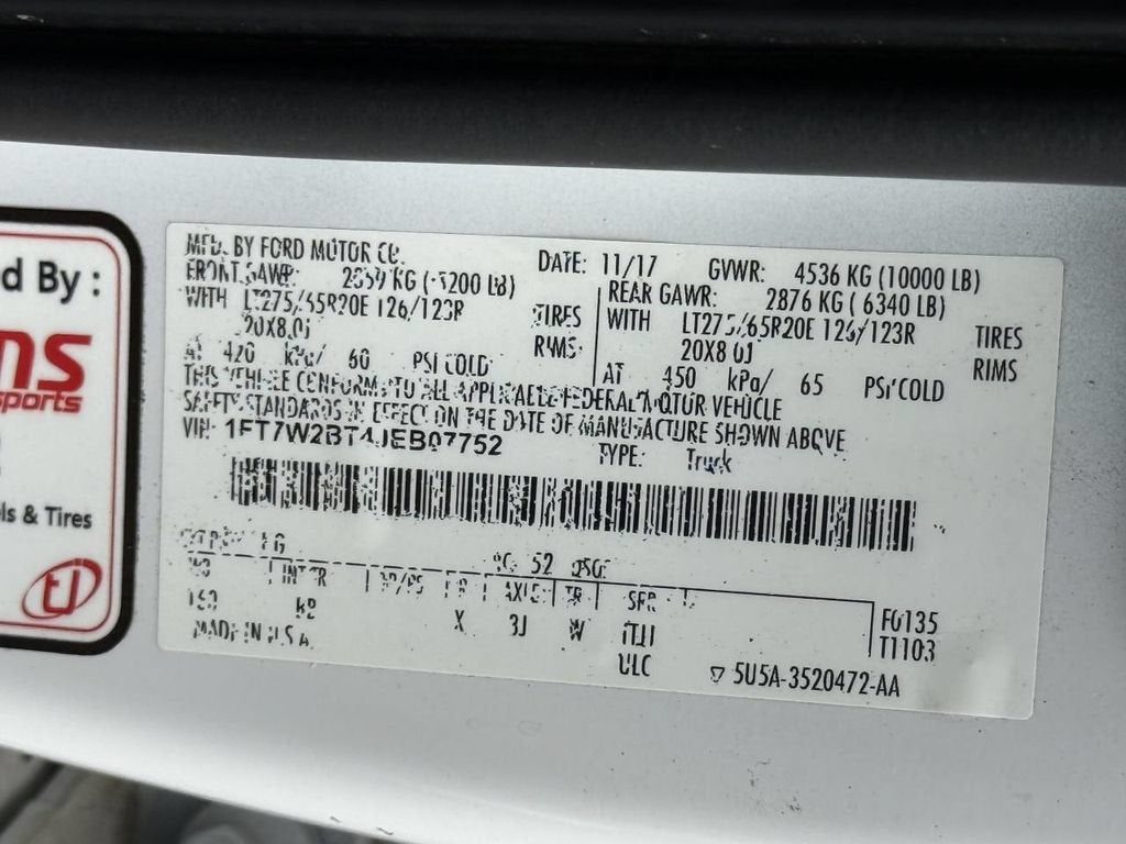 2018 Ford F-250 Platinum