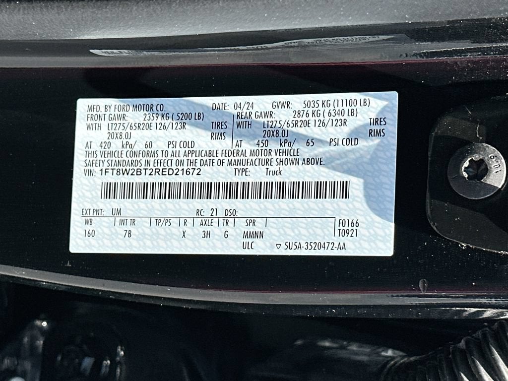 2024 Ford F-250 Platinum