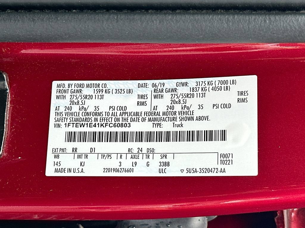 2019 Ford F-150 King Ranch