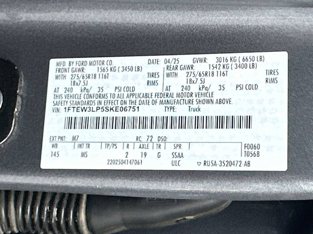 2025 Ford F-150 XLT