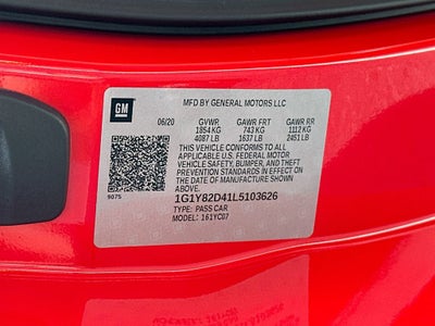2020 Chevrolet Corvette Stingray 3LT