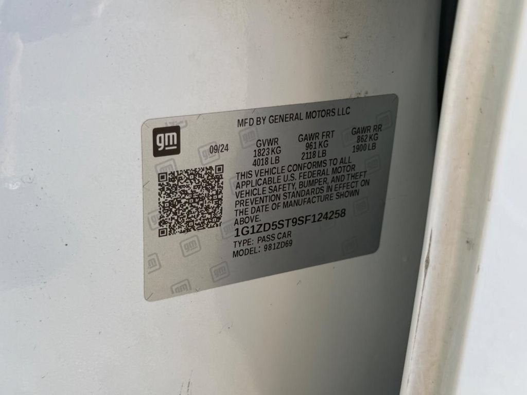 2025 Chevrolet Malibu 1LT