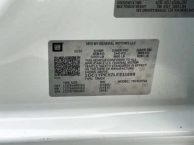 2020 Chevrolet Silverado 2500 HD LTZ