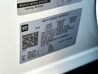2026 GMC Acadia Elevation