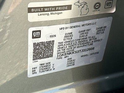 2026 GMC Acadia Elevation