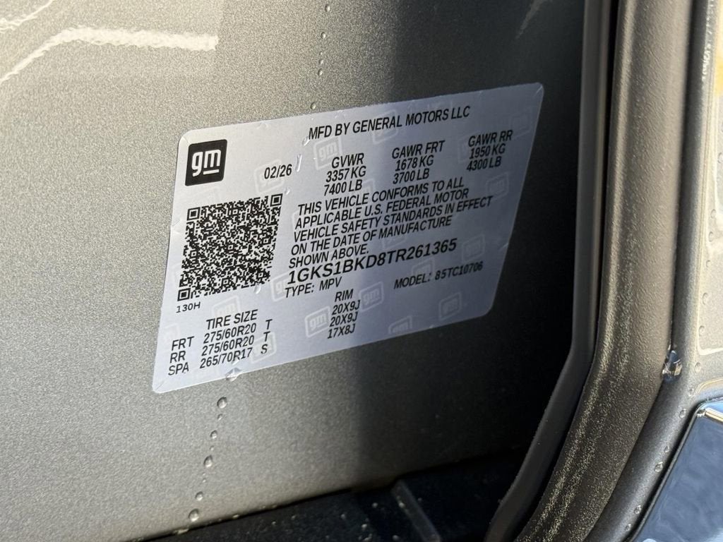 2026 GMC Yukon Elevation