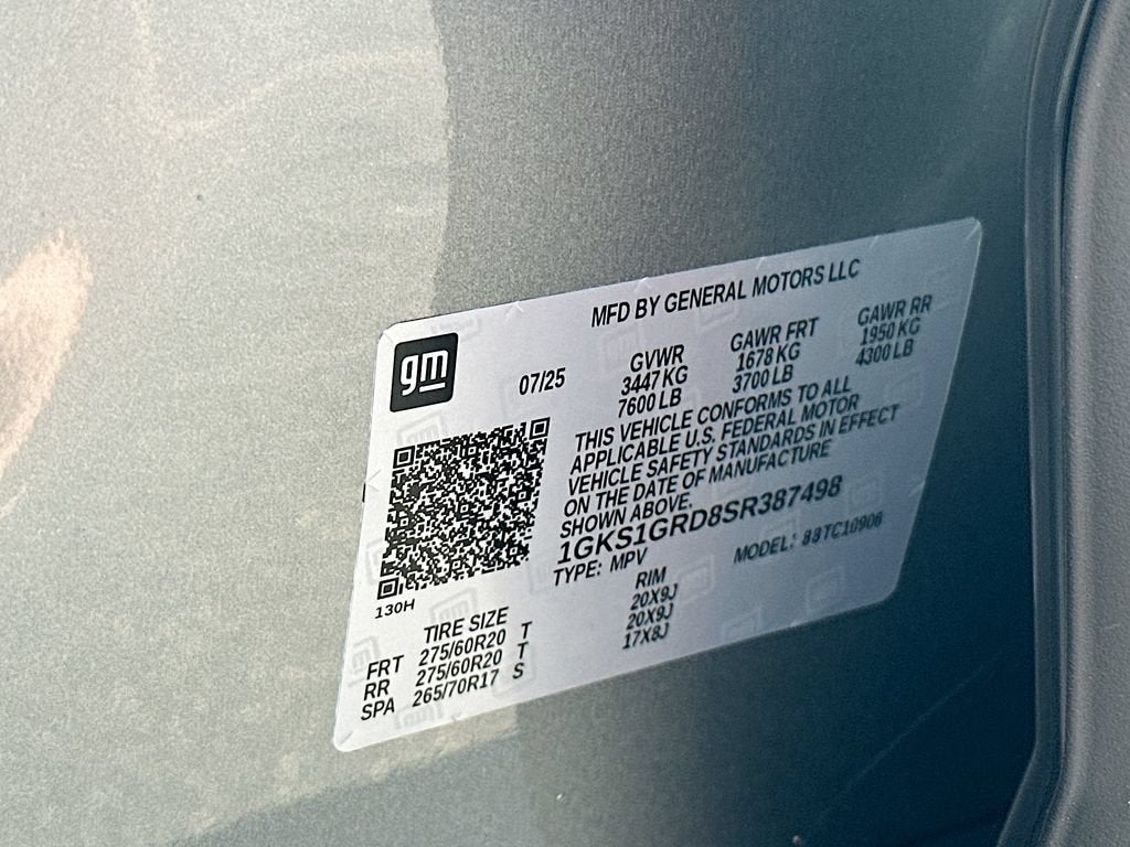 2025 GMC Yukon XL Elevation
