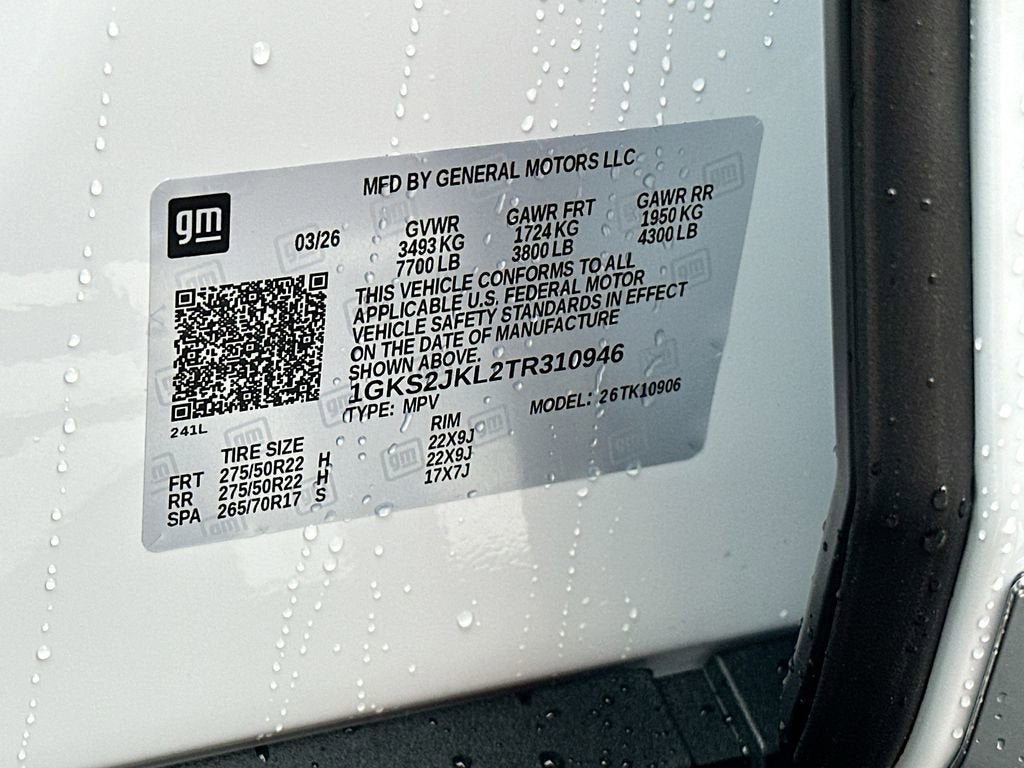 2026 GMC Yukon XL Denali