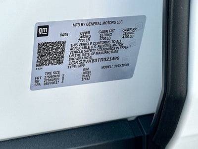 2026 GMC Yukon AT4 Ultimate