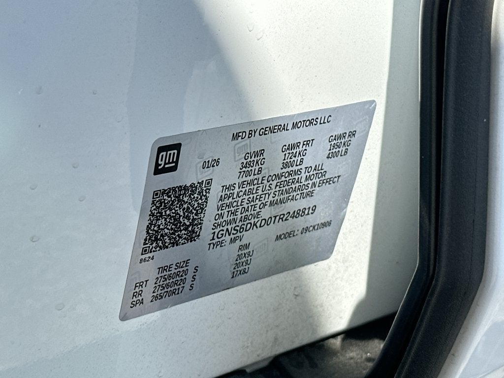 2026 Chevrolet Suburban Z71