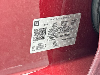 2019 Chevrolet Tahoe Premier