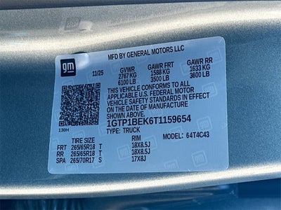 2026 GMC Canyon Elevation