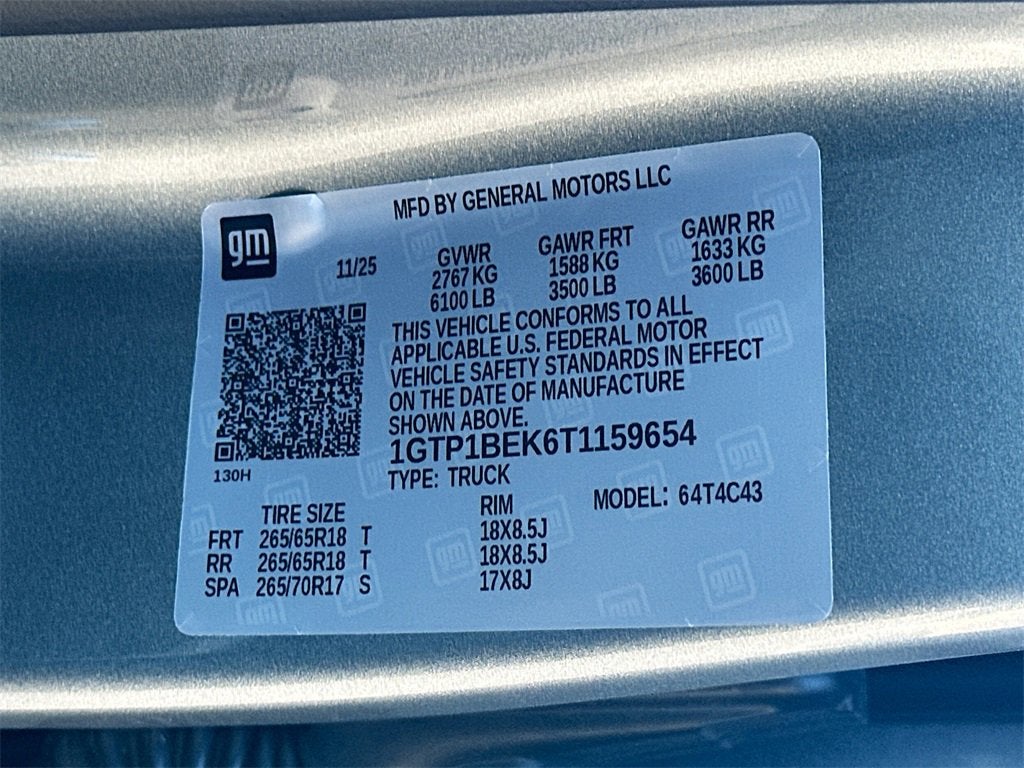 2026 GMC Canyon Elevation