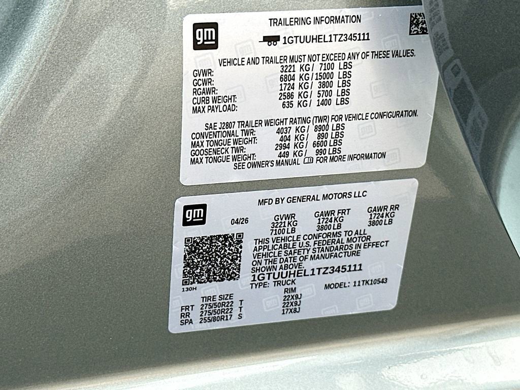 2026 GMC Sierra 1500 Denali Ultimate