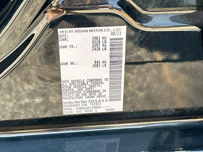 2024 Nissan Altima 2.5 SV