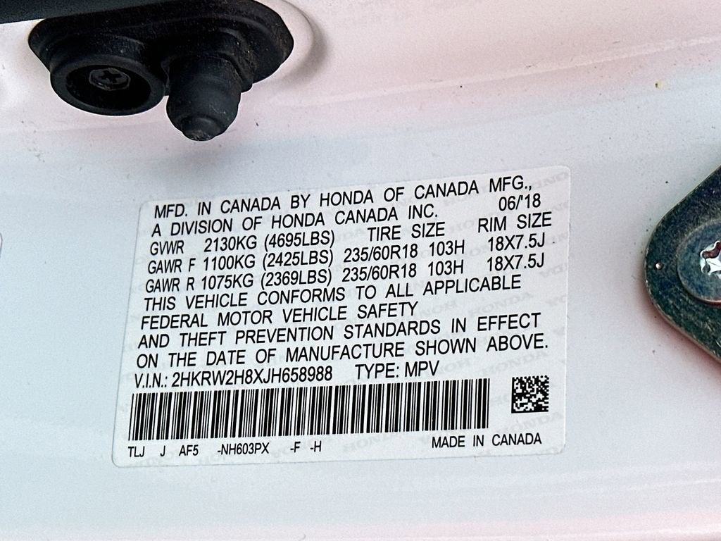 2018 Honda CR-V EX-L