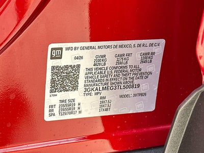 2026 GMC Terrain Elevation