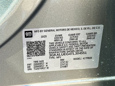 2026 GMC Terrain Elevation