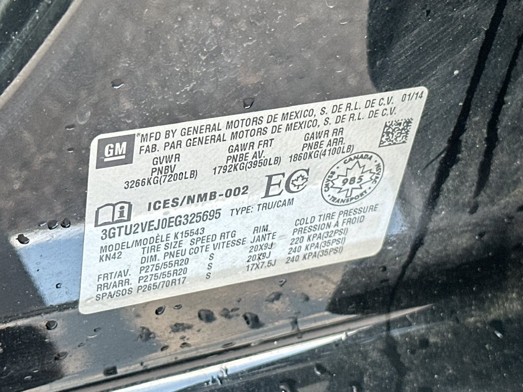 2014 GMC Sierra 1500 SLT