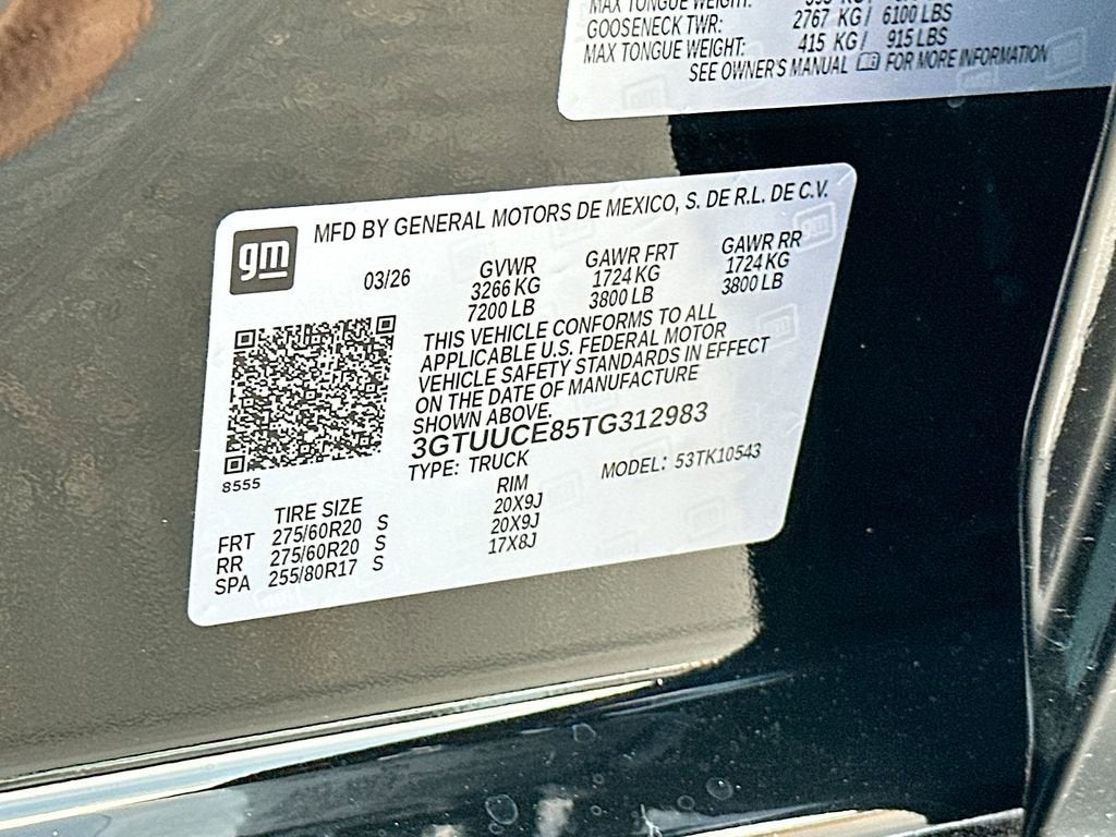 2026 GMC Sierra 1500 Elevation