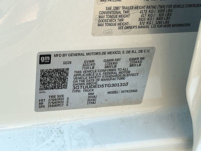 2026 GMC Sierra 1500 SLT