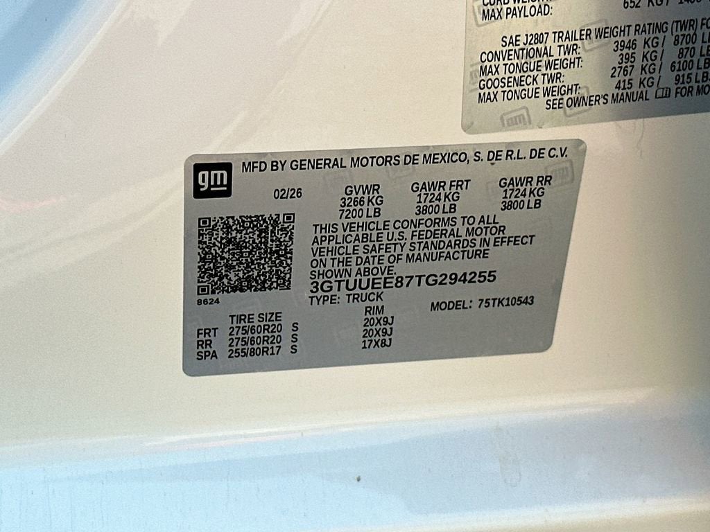 2026 GMC Sierra 1500 AT4