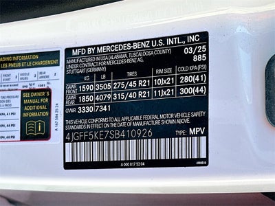 2025 Mercedes-Benz GLS 450 4MATIC®