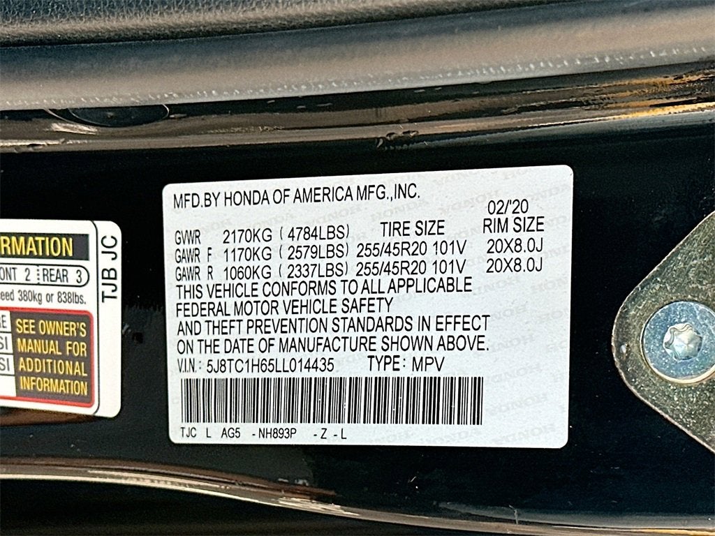 2020 Acura RDX A-Spec Package