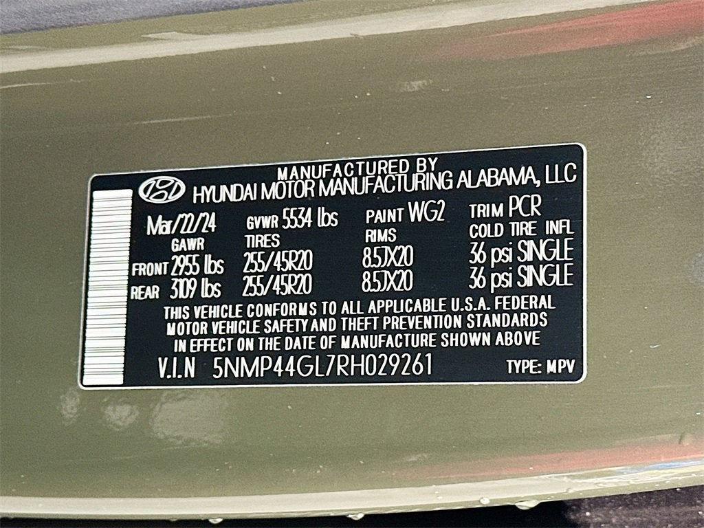 2024 Hyundai Santa Fe Limited