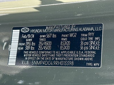 2024 Hyundai Santa Fe Limited