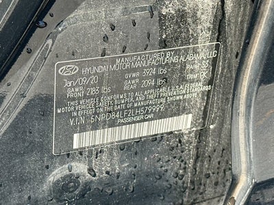 2020 Hyundai Elantra SEL