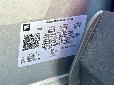 2025 Chevrolet Trax LT