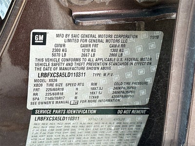 2020 Buick Envision Essence Group