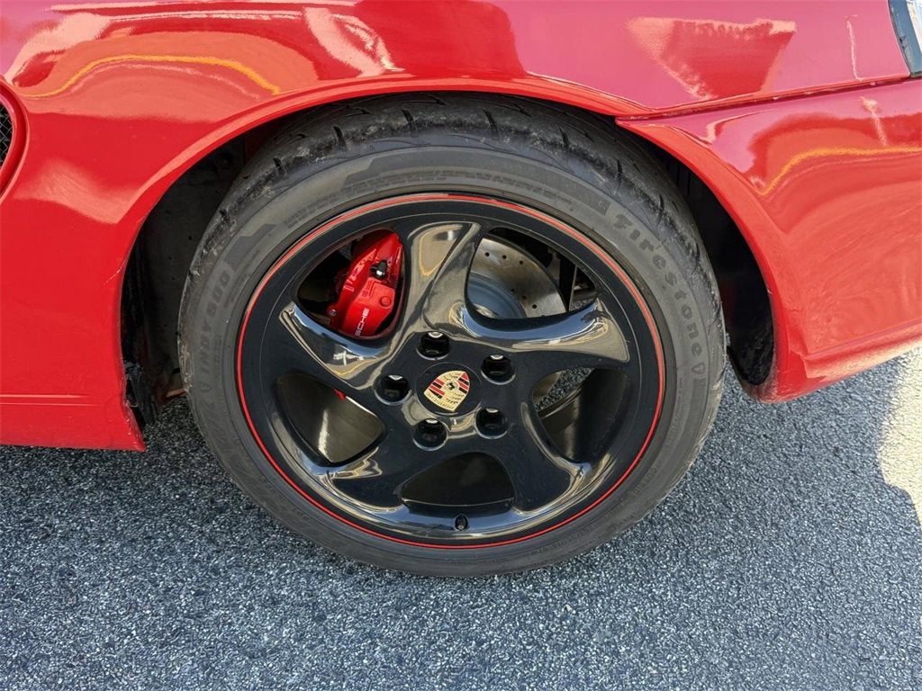 2002 Porsche Boxster RED