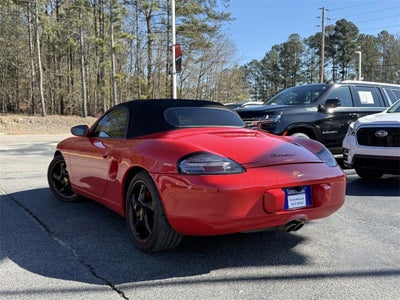 2002 Porsche Boxster RED