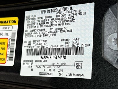 2020 Ford Mustang GT Premium