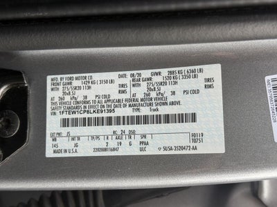 2020 Ford F-150 XL