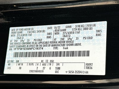 2022 Ford F-150 XLT