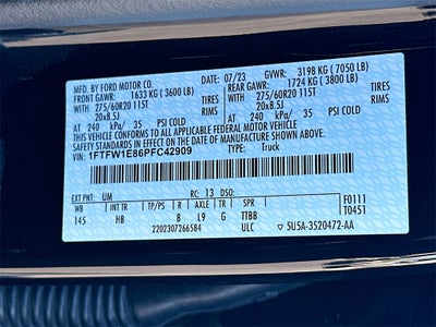 2023 Ford F-150 Lariat