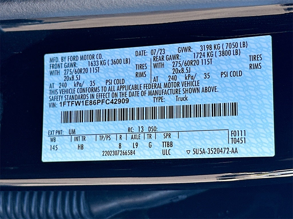 2023 Ford F-150 Lariat