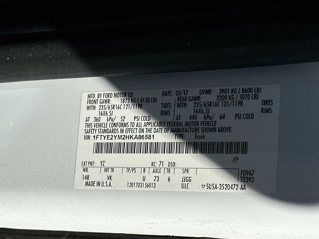2017 Ford Transit-150 Base