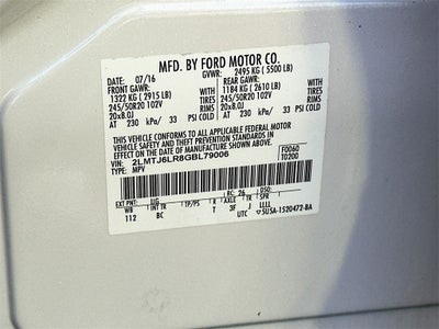 2016 Lincoln MKX Reserve