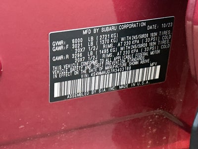 2024 Subaru Ascent Limited