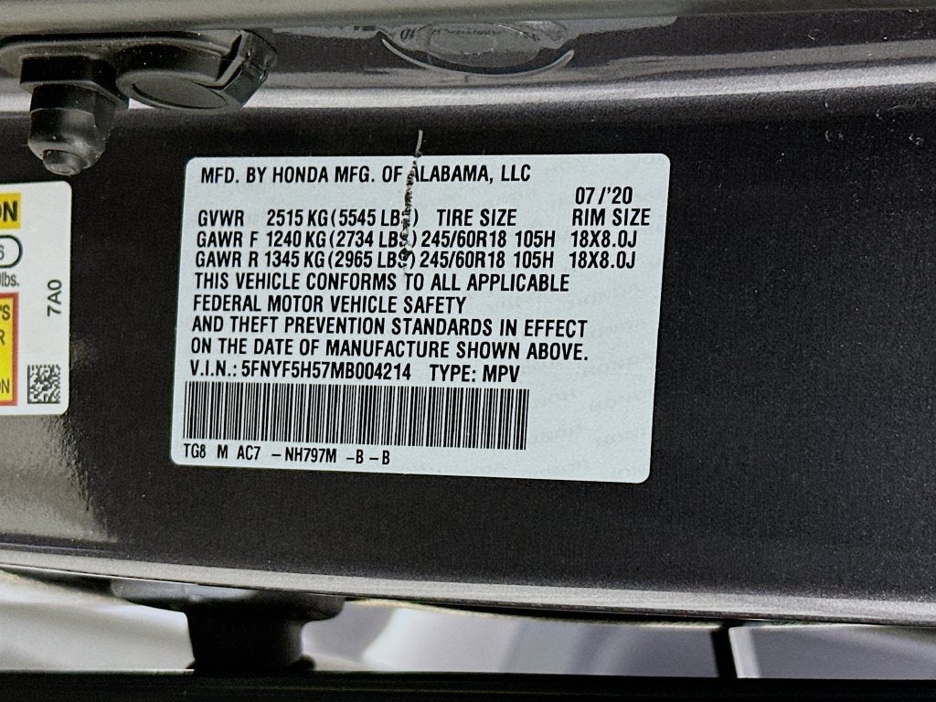 2021 Honda Pilot EX-L