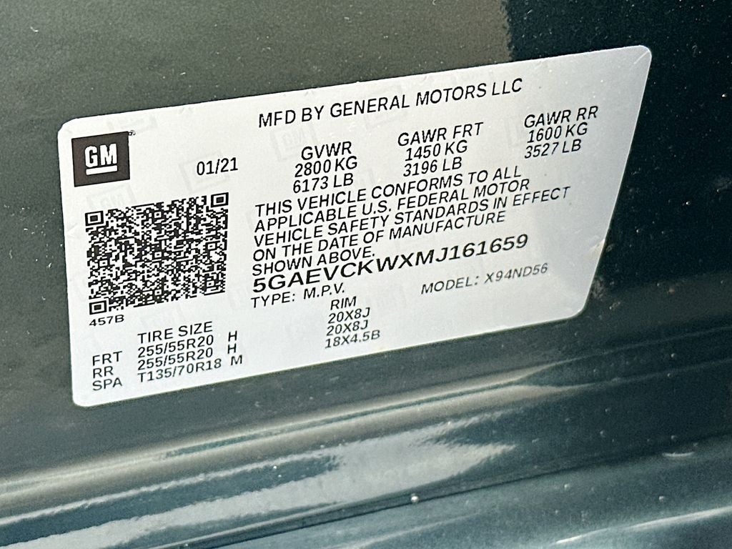 2021 Buick Enclave Avenir