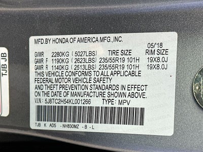 2019 Acura RDX Technology Package SH-AWD