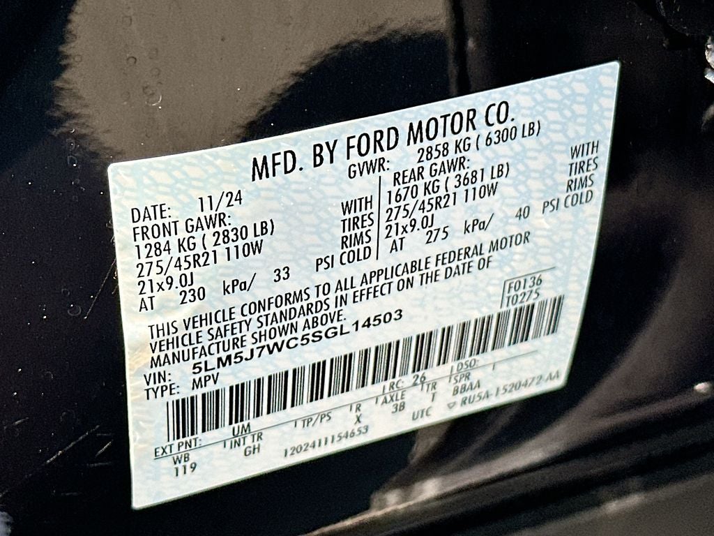 2025 Lincoln Aviator Reserve