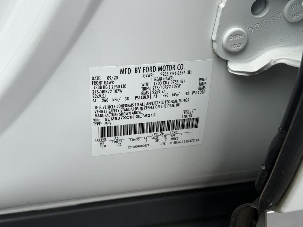 2020 Lincoln Aviator Reserve